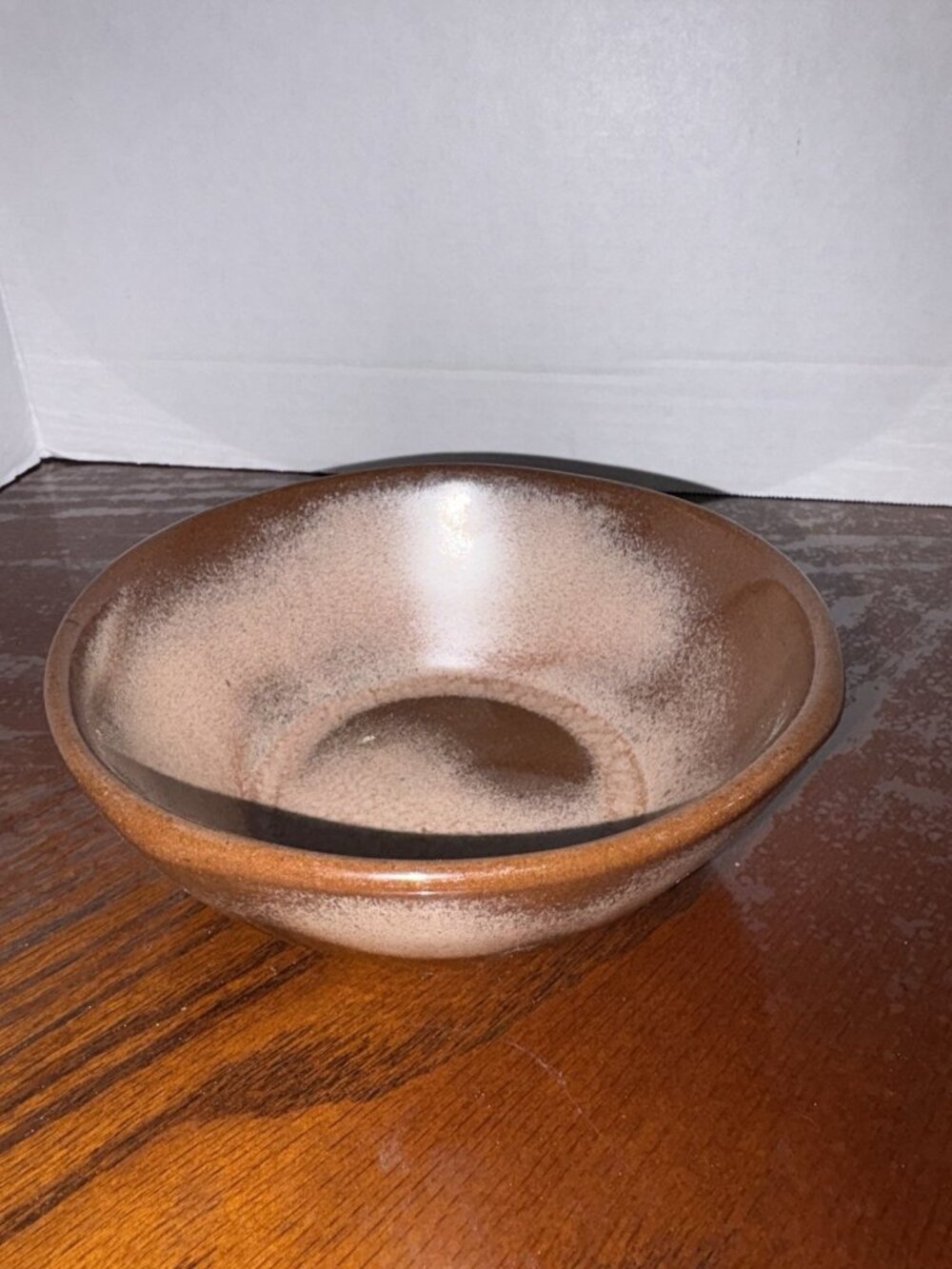 Frankoma 5X Cereal Soup Bowl Pottery Plainsman Desert Gold Ceramic 5.5 Inches